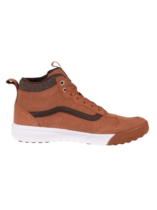 Vans Other - NWT Vans Men's Hi-Top Trainers Sneaker, Suede Argan Oil Demitasse, 10